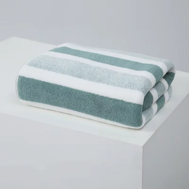 70X140Cm 1 Pc Thickened Absorbent Bath Towel Soft Face Towel for Home