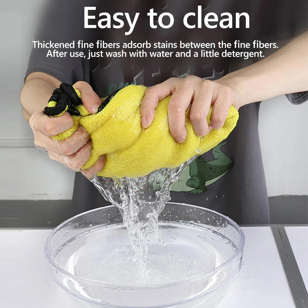 10-20PCS Car Nano Ultra Fiber Cloth Towel Microfiber Car Wash Towel Coral Fleece Towel Car Care Clean Cloth for Car Home Living