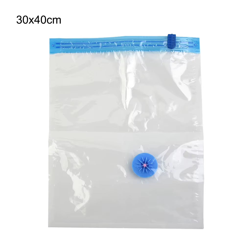 Vacuum Storage Bags with Valve Folding Compressed Space Saving Clothes Storage Big Size for Towel Cloth Blanket