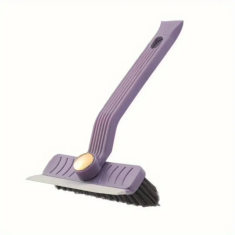 Multi-Purpose Tile Cleaning Brush, 360° Rotating Hard Bristle Scrubber for Bathroom & Kitchen Floors and Walls