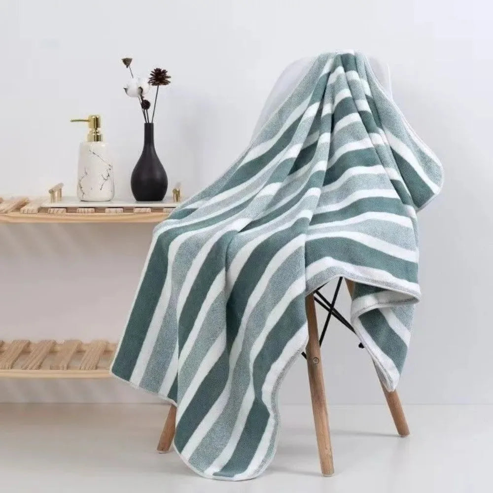70X140Cm 1 Pc Thickened Absorbent Bath Towel Soft Face Towel for Home